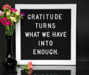 practice gratitude