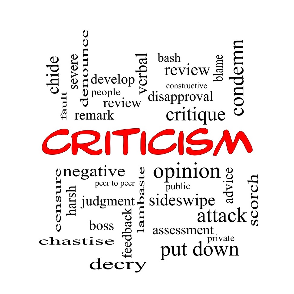 handle criticism