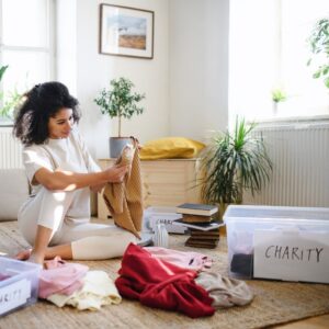 decluttering your home