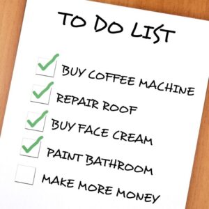 Using to-do lists